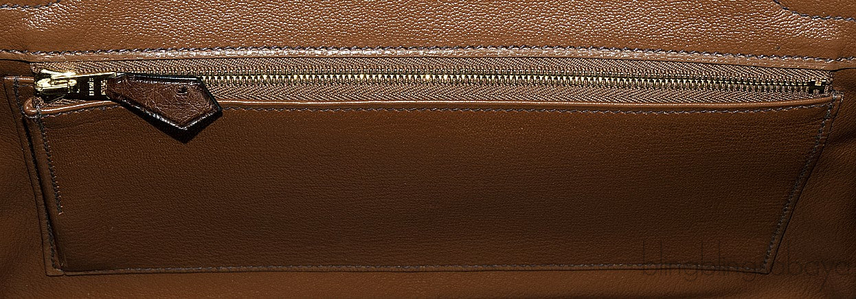 Birkin 30 Etrusque Chocolate Ostrich