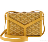 Mini Minaudiere Trunk Yellow