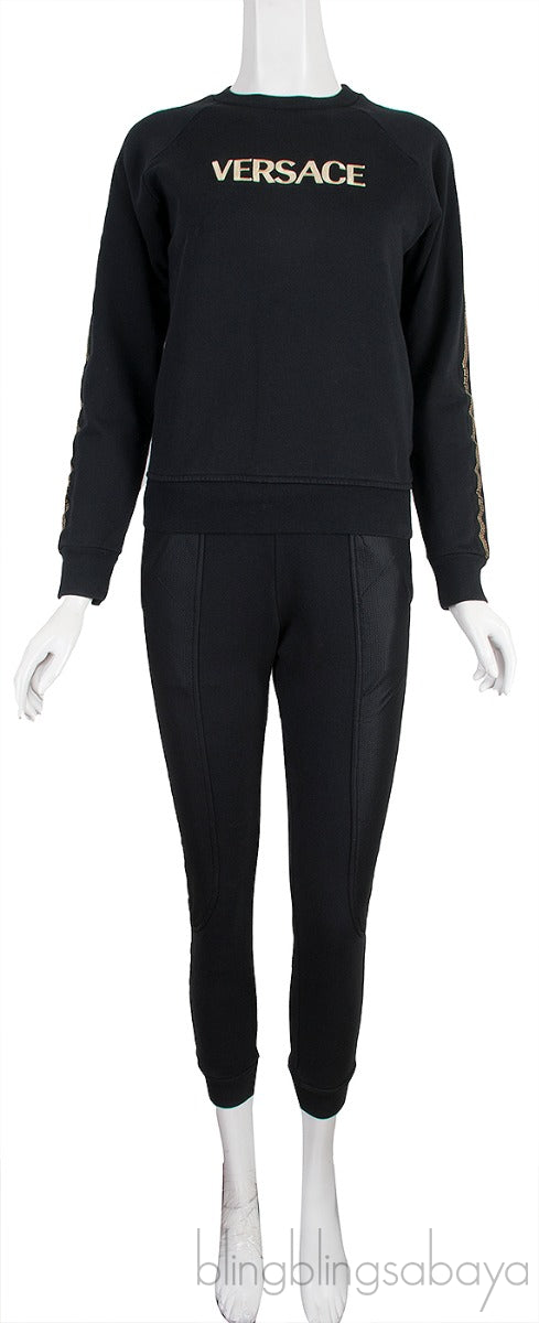 Black Cotton Tracksuits