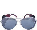 Lambskin Aviator Sunglasses