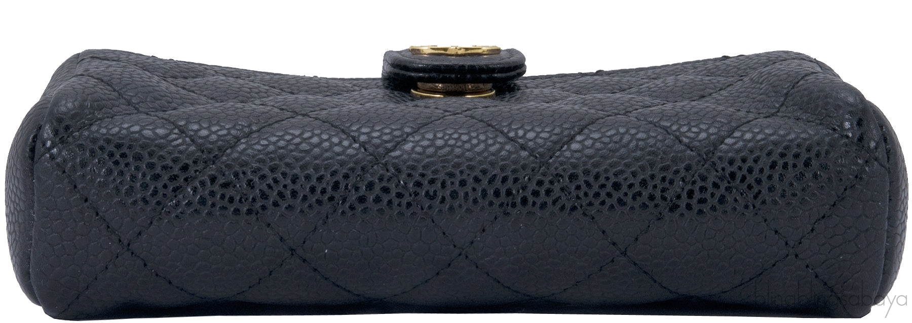 Black Quilted Phone Holder GHW