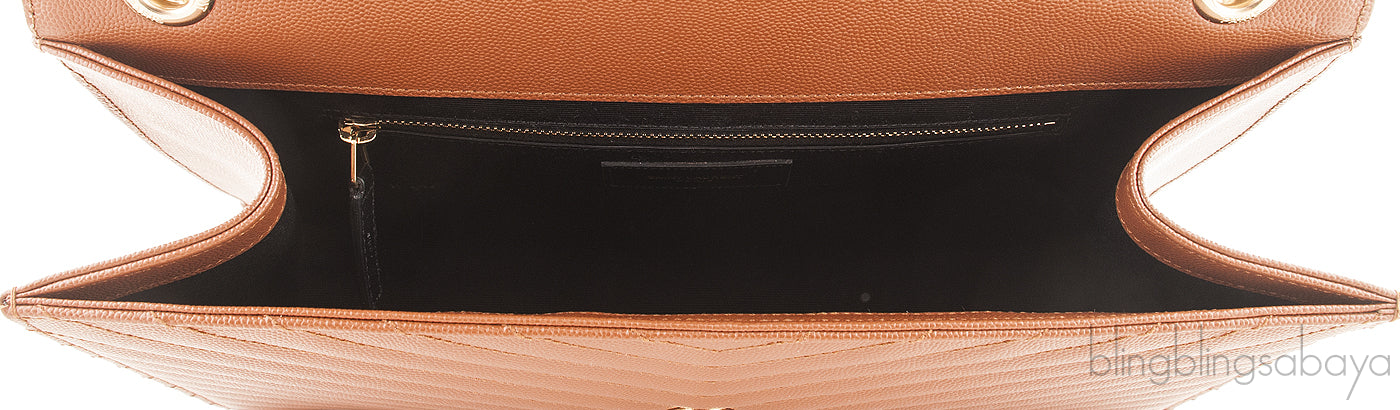 Brown Large Envelope Bag