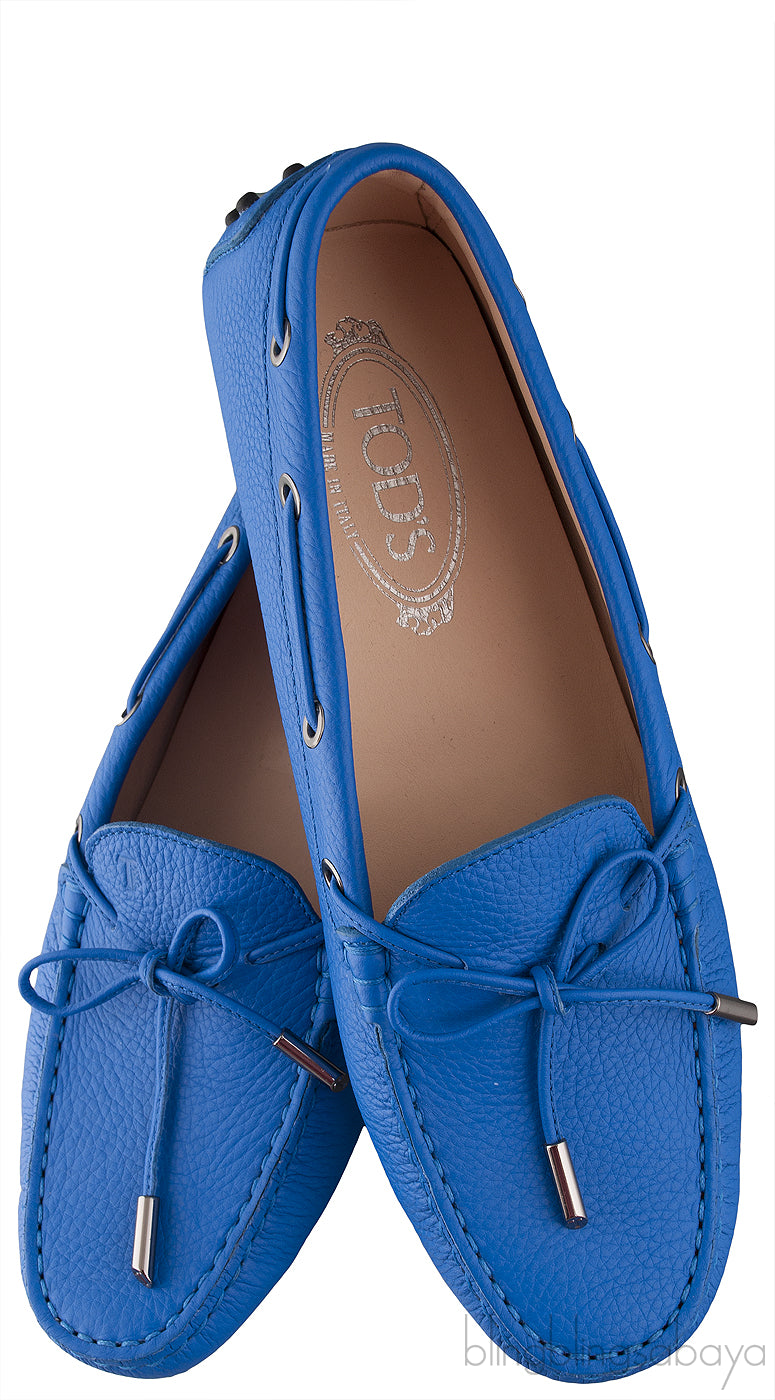Tod\'s Royal Blue Loafer Shoes