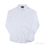 Emporio Armani White Long Sleeve Kids Shirt