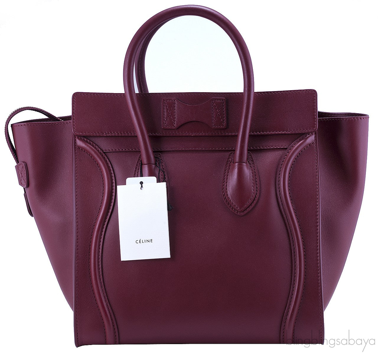 Mini Luggage Rust Maroon