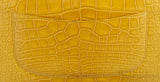 Yellow Crocodile Double Flap Jumbo