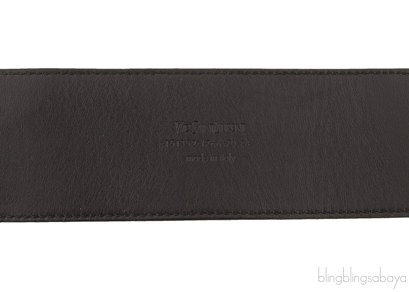 Black Patent Wide Buckle Belt