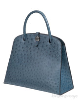 Blue Roy Ostrich Dalvy 30 Bag PHW