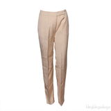 Beige Viscose Trouser