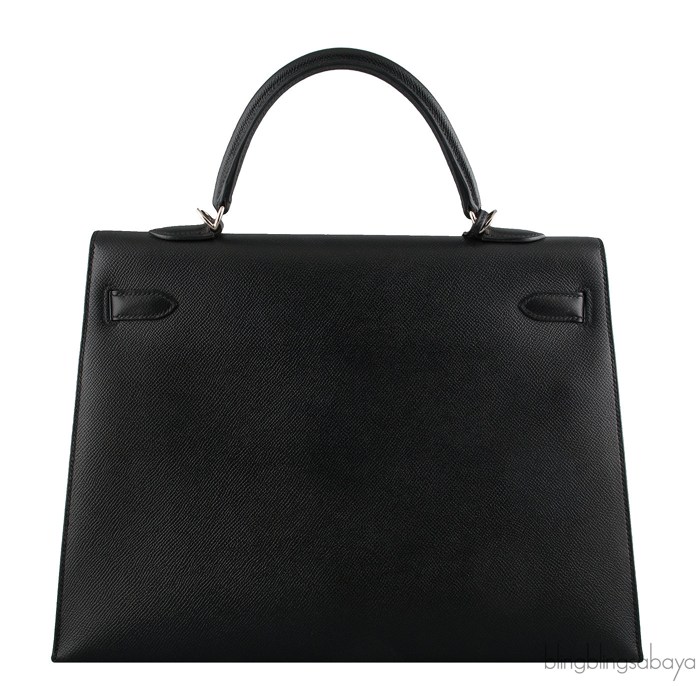 Kelly 35 Black Epsom Sellier PHW