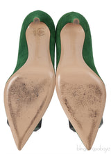 Gianvito Rossi Emerald Jaipur 105 Embellished Suede Pumps