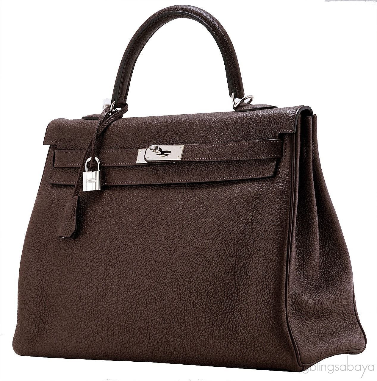 Kelly 35 Choco Brown Retourne PHW