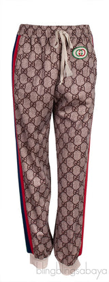 Brown GG Printed Jogger