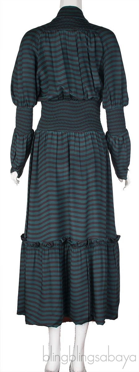 Stripes Midi Dress