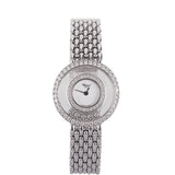 Chopard Vintage Happy Diamond 18k White Gold Watch