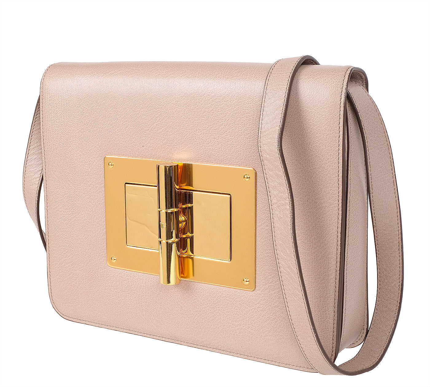 Tom Ford Natalia Nude Shoulder Bag