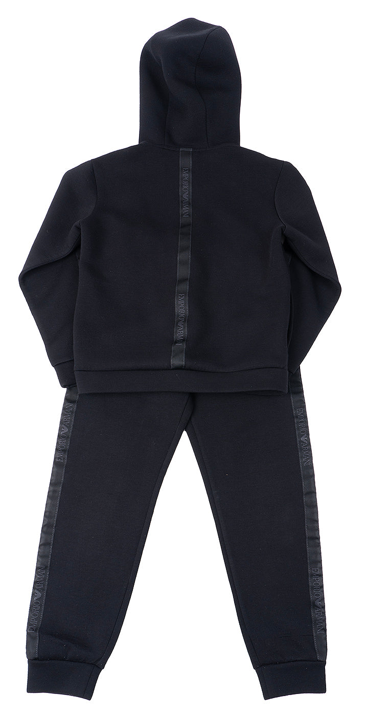 Emporio Armani Black Logo Tracksuit Set