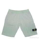 Stone Island Junior Green Stripe Printed Kids Short 14