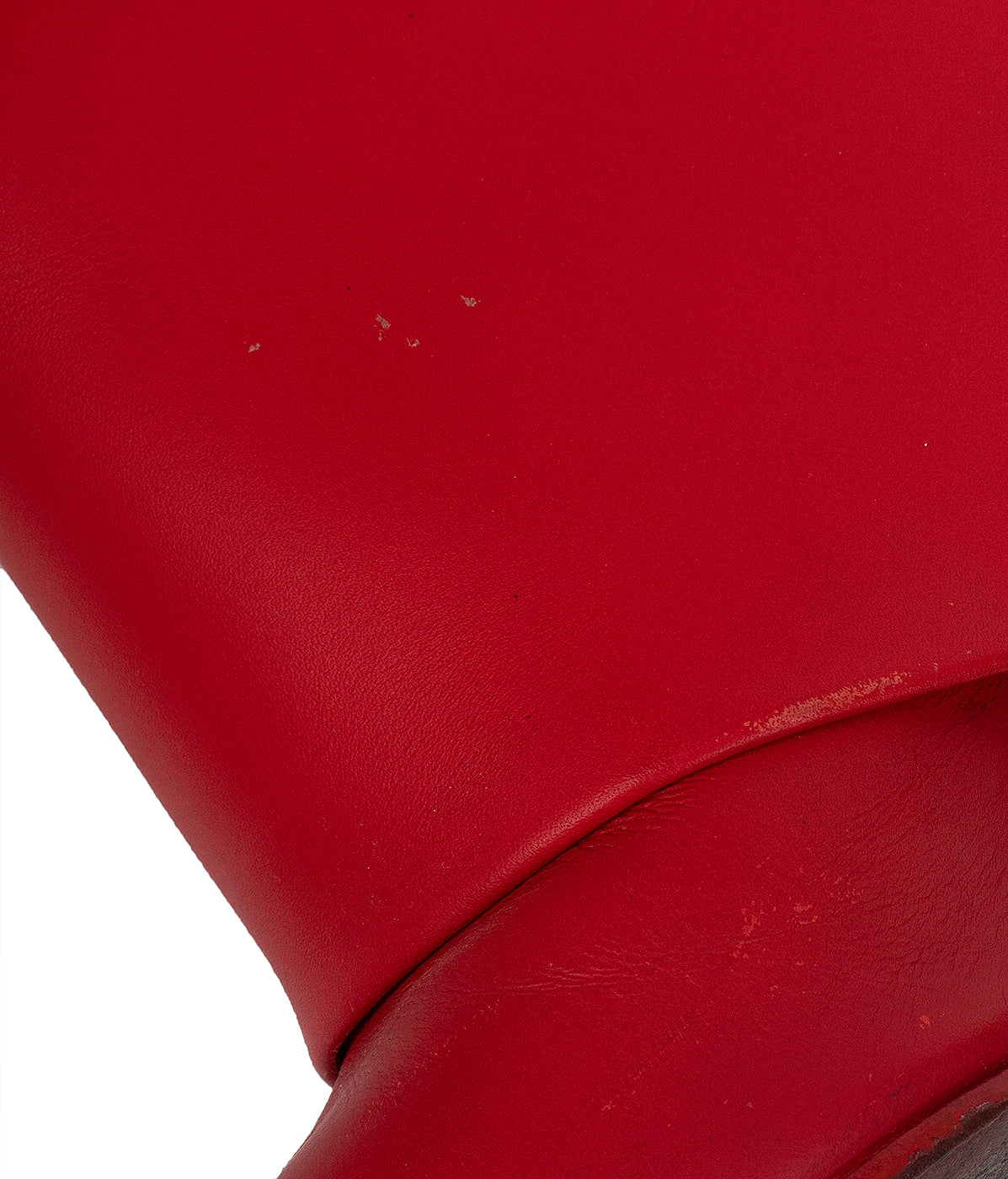 Givenchy Red Shark Lock Leather Boots