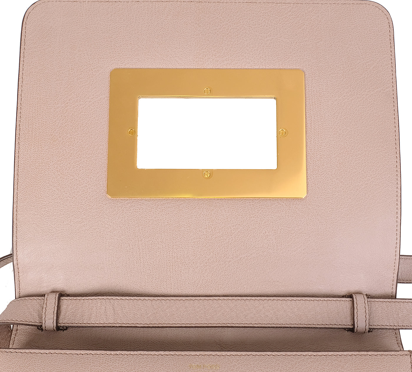 Tom Ford Natalia Nude Shoulder Bag