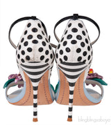 Sophia Webster Polka-dot Lilico Slingback Sandals