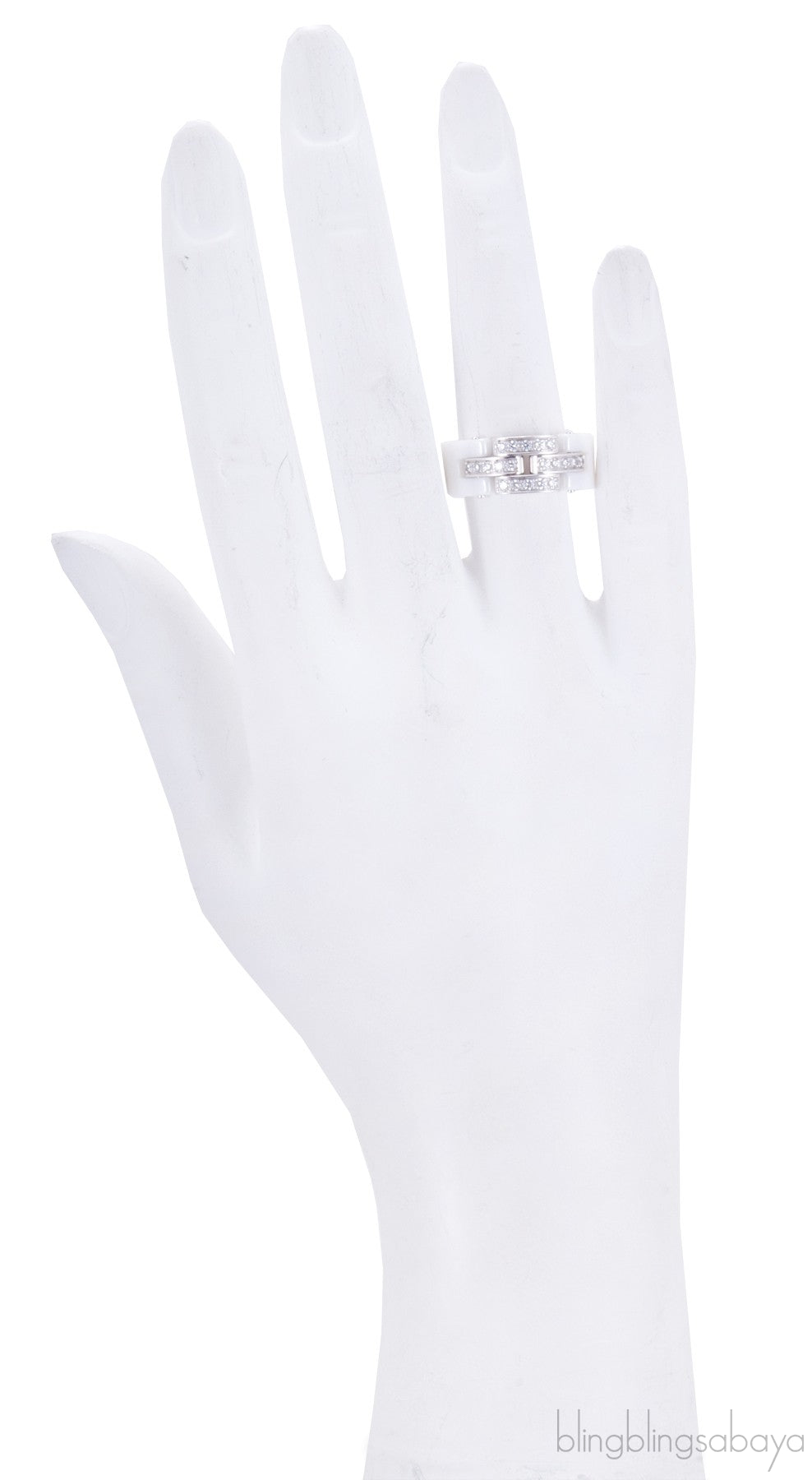 Maillon Panthere Ceramic Ring