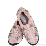 Pink Embellished Fusion Sneakers