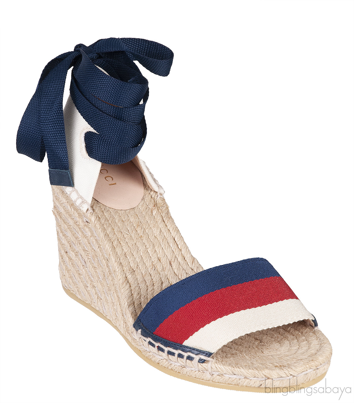 Lilibeth Web Espadrille Wedges