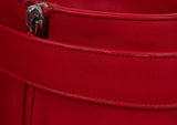 Givenchy Red Shark Lock Leather Boots