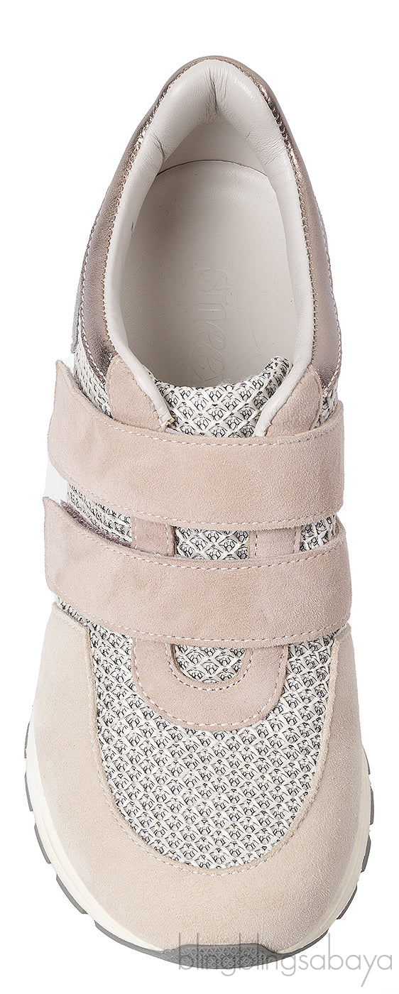 Sneex The Blake Hy-Heel Beige Sneaker