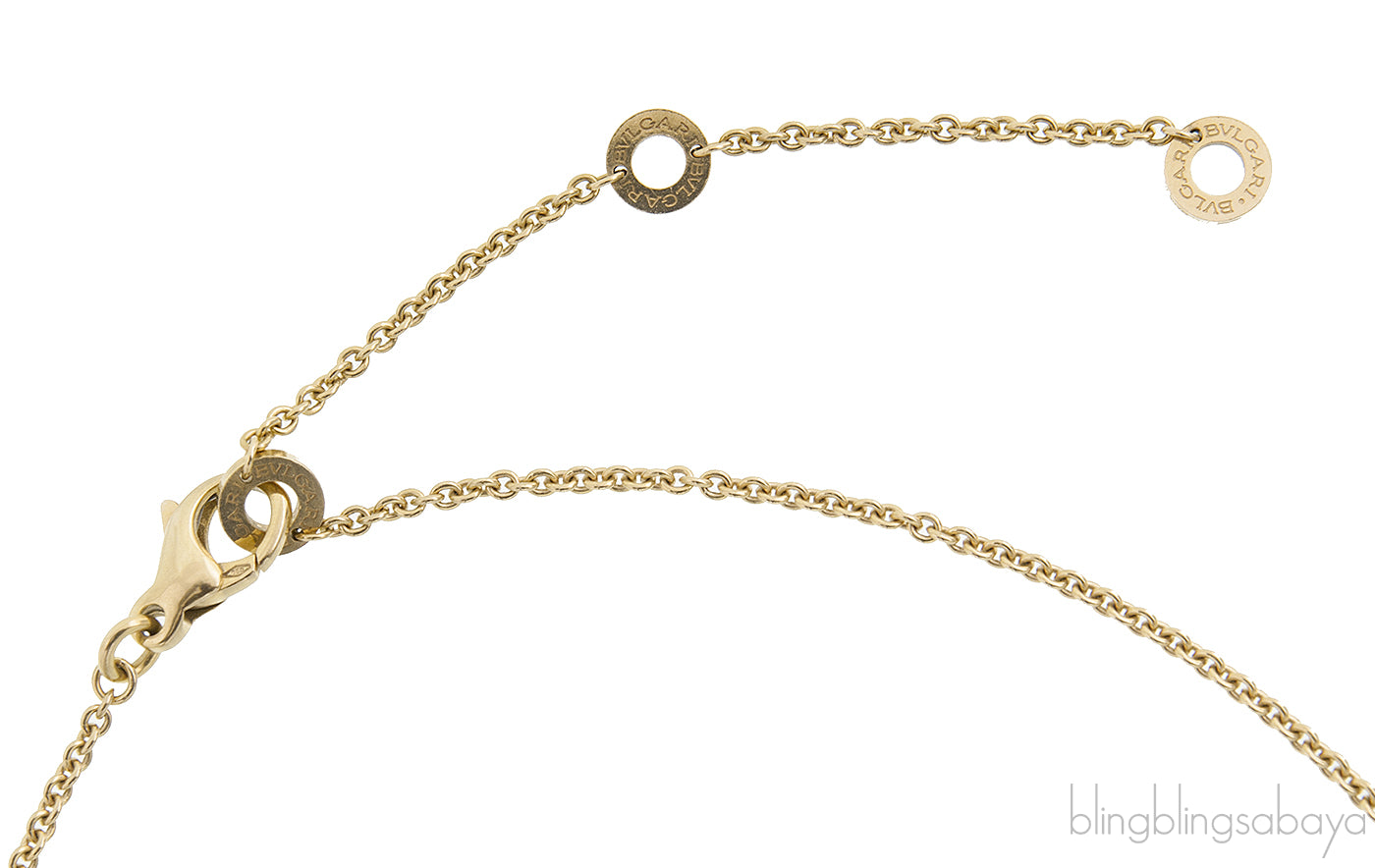 B.Zero1 Rose Gold Necklace
