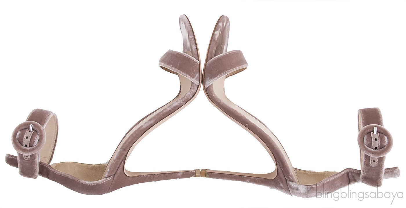 Portifino Velvet Slingback Sandals