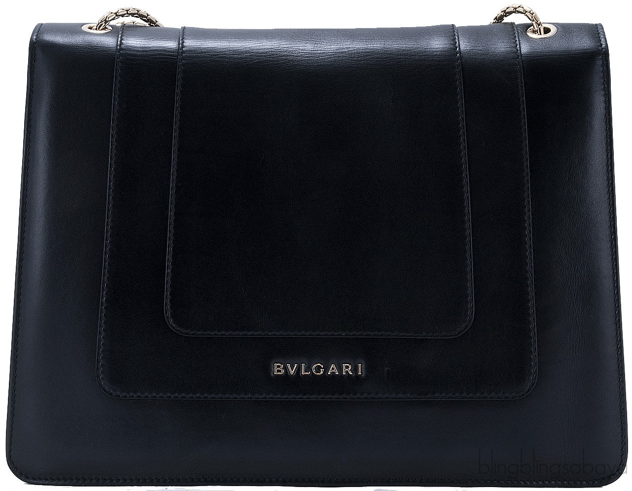 Serpenti Black Shoulder Bag