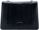 Serpenti Black Shoulder Bag