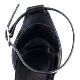 Hermes Black Studded Night 70 Sandals 37
