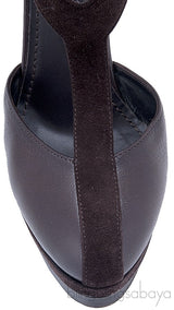 Easy Tribute Brown T-strap