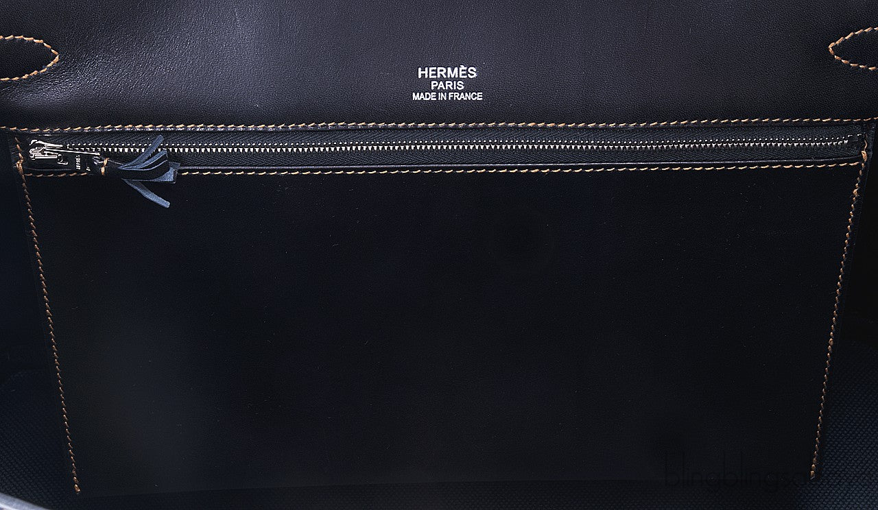 Birkin 35 Denim Ghillies Ltd. Edition
