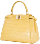 Mini Yellow Crocodile Peekaboo