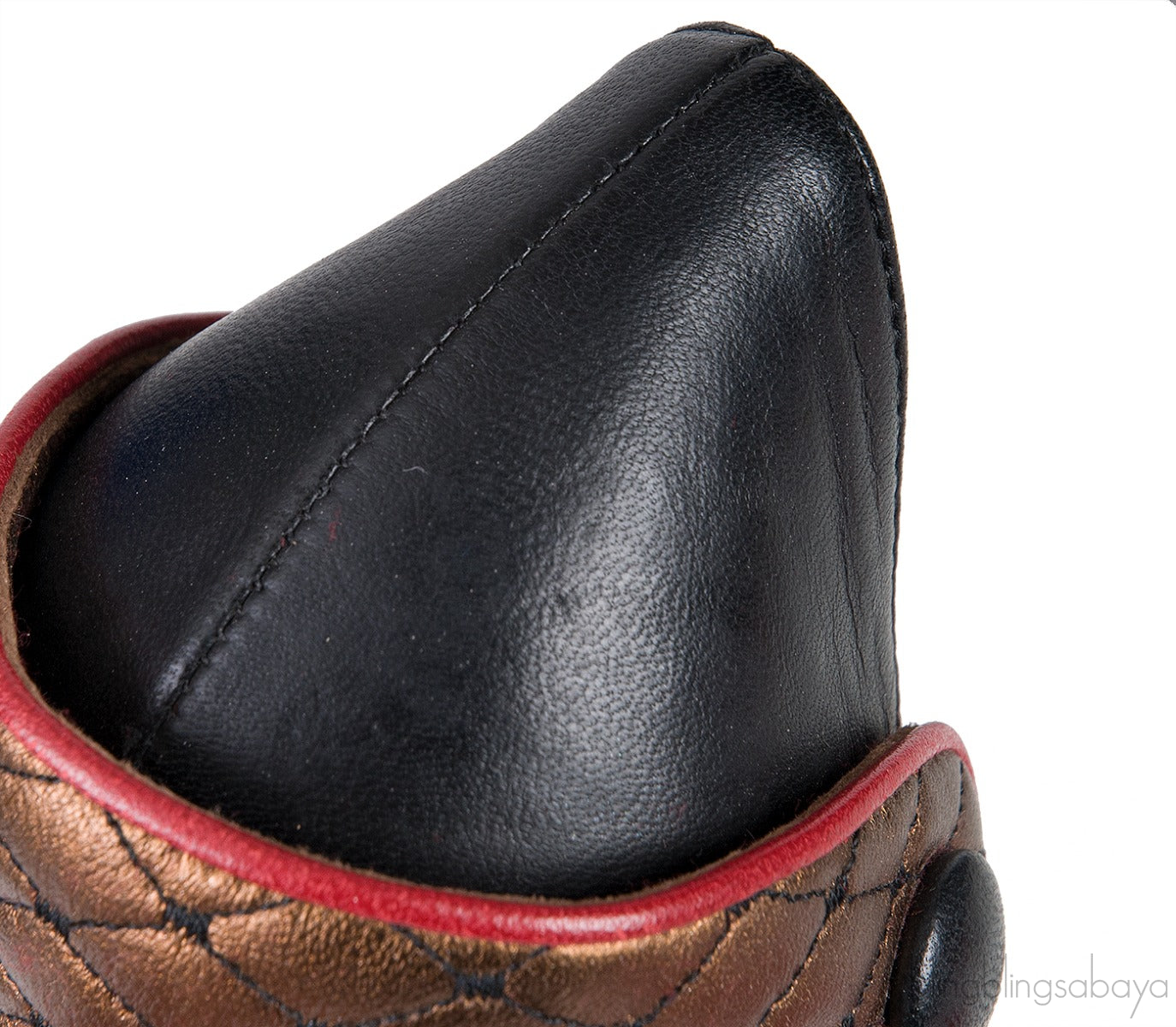 Black & Red Huguetta Heels