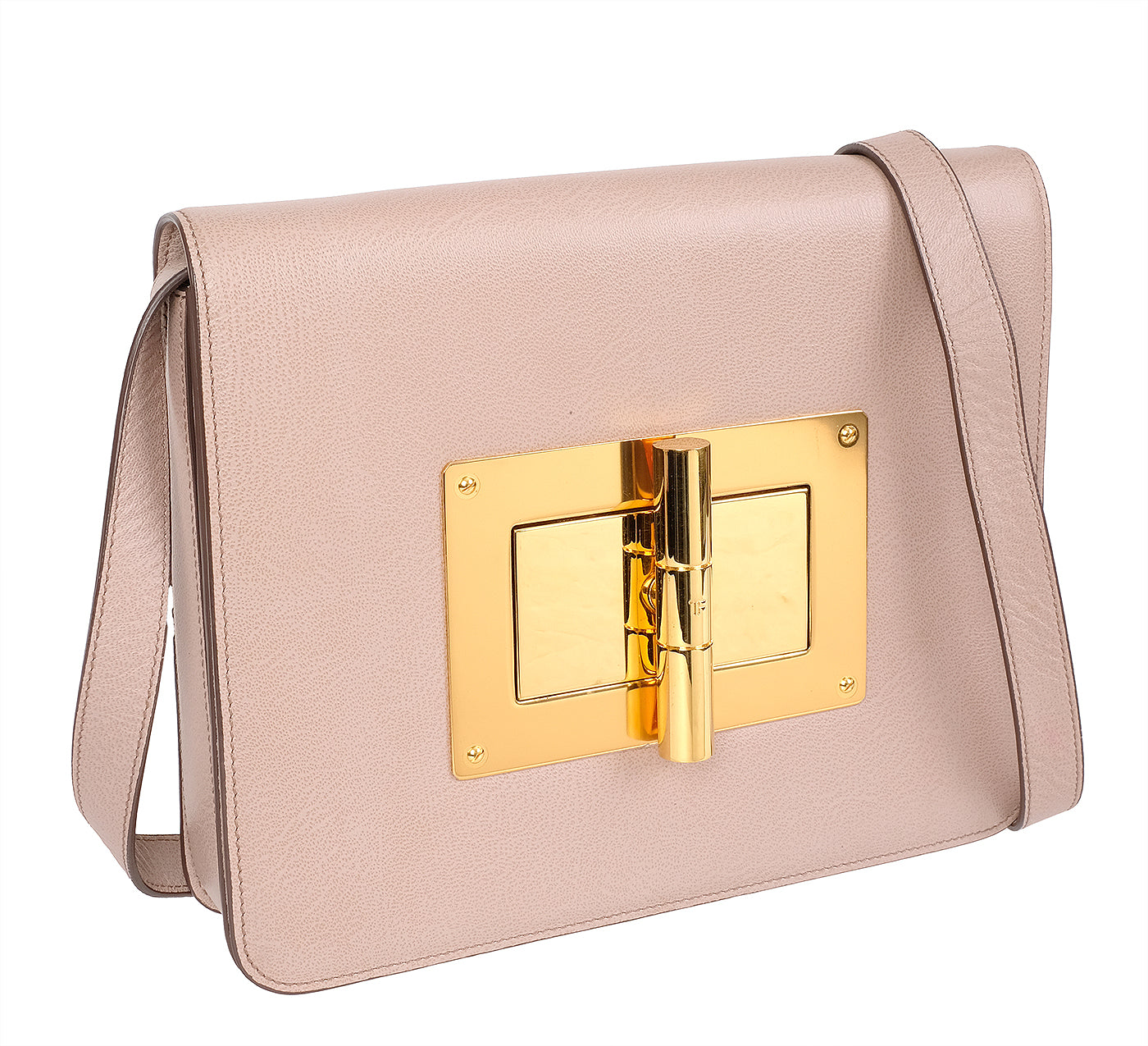 Tom Ford Natalia Nude Shoulder Bag