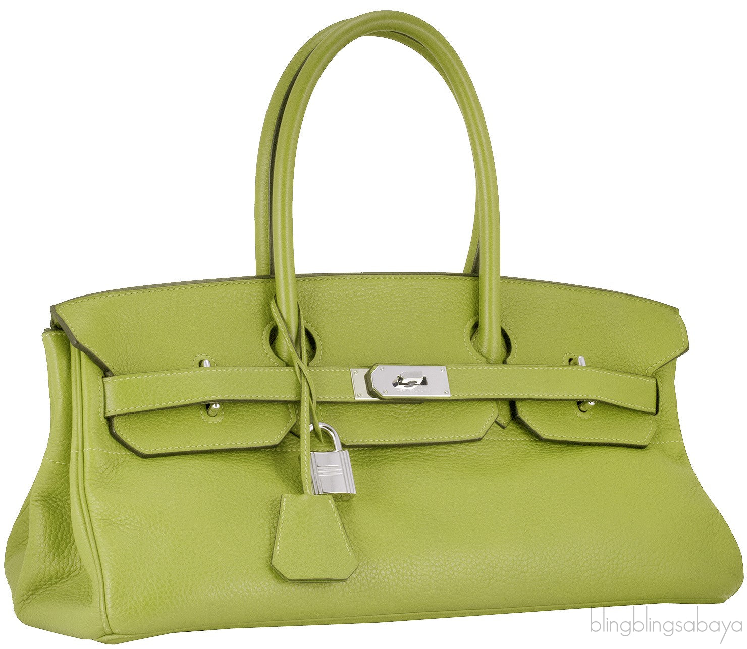 JPG Shoulder Birkin 42 Vert Anis