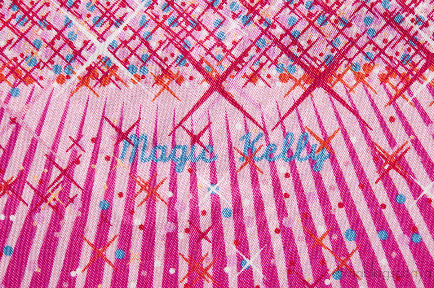 Magic Kelly Pink Silk Scarf