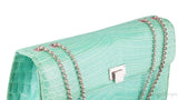 Tiffany Blue Cornelia Lunch Box Crocodile Bag