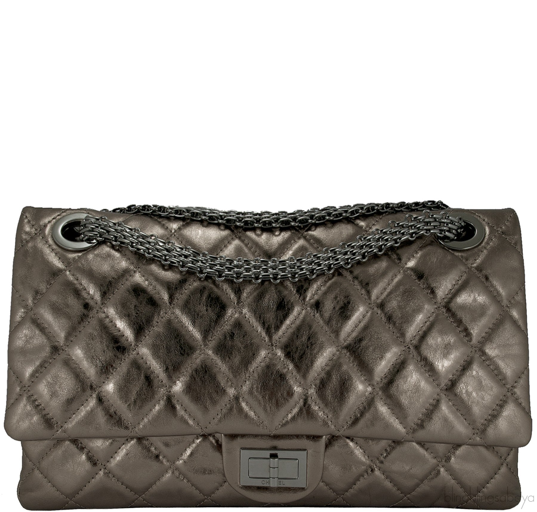 2.55 Reissue Metallic Bronze Flap Bag