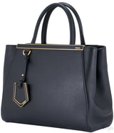 2Jours Small Textured Leather Shopper