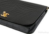 Vintage Crocodile WOC Clutch