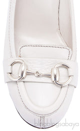 Leather Wedge Loafer