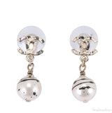 CC Pearl Drop Earrings
