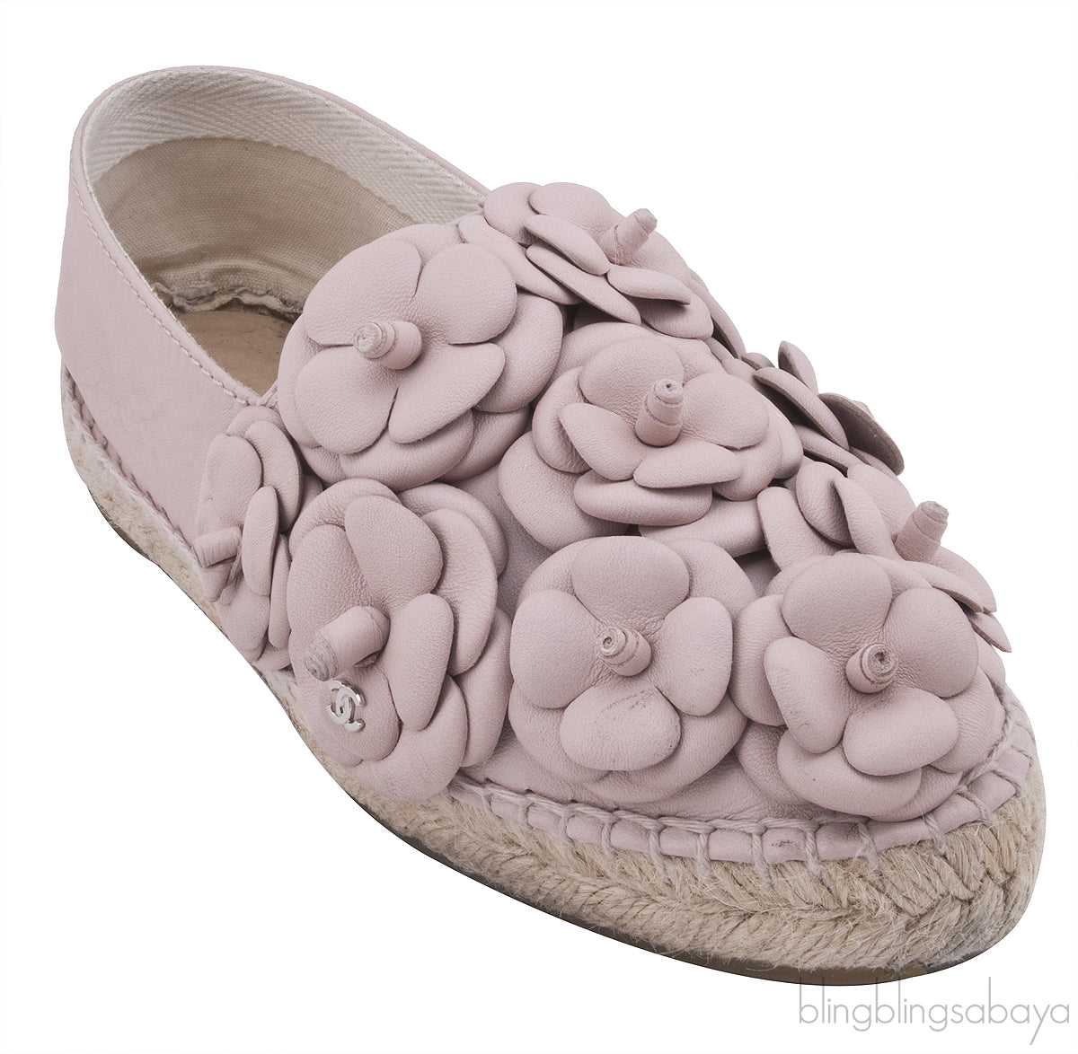 Light Pink Camellia Espadrille