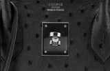 Birkin 30 Black Ostrich PHW